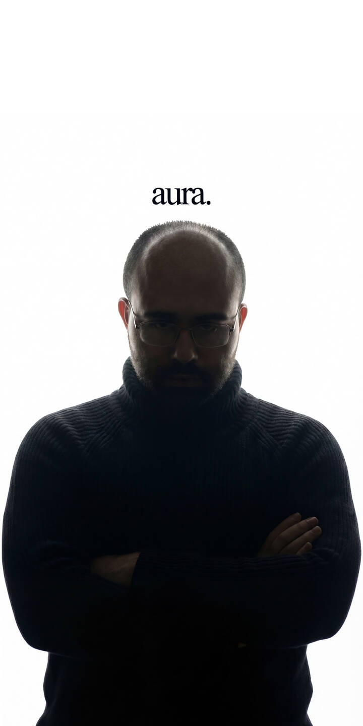 This cinematic 4K wallpaper features the iconic silhouette of TikTok creator Danny Slicer with "aura" typography. Designed as a high-contrast aesthetic wallpaper for iPhone, it captures a bold, minimalist mood perfect for a clean lock screen look. | man portrait glasses motivation aura iphone minimalist black and white silhouette mobile lock screen 4k wallpaper hd wallpaper monochrome high contrast home screen crossed arms background cinematic status turtleneck aesthetic wallpapers minimalist wallpapers danny slicer tiktok creator This cinematic 4K wallpaper features the iconic silhouette of TikTok creator Danny Slicer with "aura" typography. Designed as a high-contrast aesthetic wallpaper for iPhone, it captures a bold, minimalist mood perfect for a clean lock screen look.