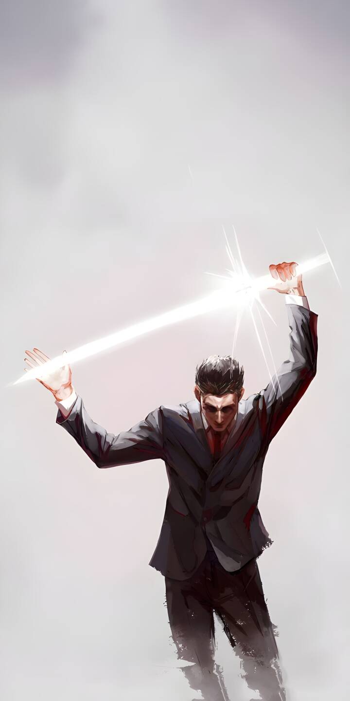 Hiromi Higuruma 4K wallpaper featuring a glowing light blade, minimalist white background, and sharp anime brushstroke style. This aesthetic wallpaper is designed for iPhone, making the bright energy slash and dynamic pose stand out as a clean lock screen or home screen wallpaper. | iphone anime character white background mobile lock screen 4k wallpaper anime art home screen jujutsu kaisen aesthetic wallpapers glowing blade hiromi higuruma light sword Hiromi Higuruma 4K wallpaper featuring a glowing light blade, minimalist white background, and sharp anime brushstroke style. This aesthetic wallpaper is designed for iPhone, making the bright energy slash and dynamic pose stand out as a clean lock screen or home screen wallpaper.