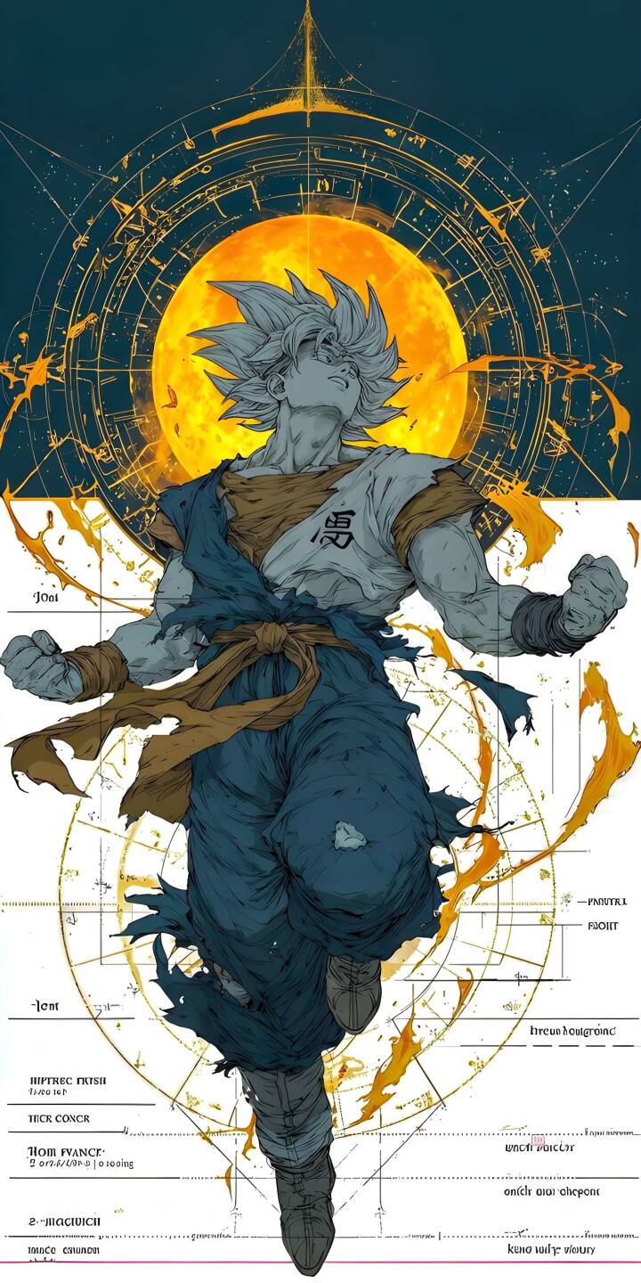 Get this striking Goku wallpaper for your iPhone in 4K resolution! This wallpaper features Goku with white hair, wearing a torn outfit against an astrological background and glowing yellow sun. | anime manga dragonball iphone goku son goku dragon ball z dbz mobile 4k wallpaper hd wallpaper super saiyan Get this striking Goku wallpaper for your iPhone in 4K resolution! This wallpaper features Goku with white hair, wearing a torn outfit against an astrological background and glowing yellow sun.