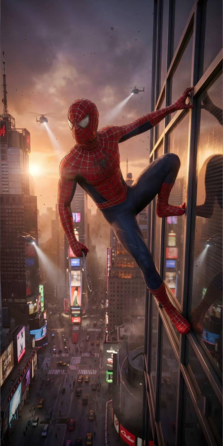 A dynamic Spider-Man wallpaper featuring the hero swinging through a detailed urban environment. This high-quality wallpaper for iPhone captures a cinematic superhero moment. | city red superhero skyline marvel 4k wallpaper iphone wallpaper mobile wallpaper aesthetic wallpaper spider-man A dynamic Spider-Man wallpaper featuring the hero swinging through a detailed urban environment. This high-quality wallpaper for iPhone captures a cinematic superhero moment.
