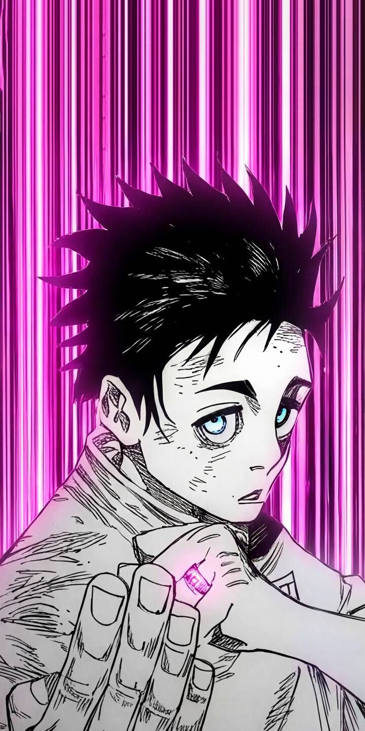 Elevate your iPhone with this stunning Yuta Okkotsu 4K wallpaper, featuring his iconic black spiky hair, captivating blue eyes, and a glowing pink ring. This high-resolution wallpaper is perfect for fans of Jujutsu Kaisen. | anime manga iphone blue eyes mobile pink aesthetic 4k wallpaper hd wallpaper glowing ring jujutsu kaisen jjk yuta okkotsu Elevate your iPhone with this stunning Yuta Okkotsu 4K wallpaper, featuring his iconic black spiky hair, captivating blue eyes, and a glowing pink ring. This high-resolution wallpaper is perfect for fans of Jujutsu Kaisen.