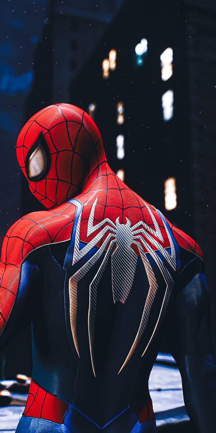 Elevate your device with this stunning Spider-Man 4K wallpaper, showcasing the iconic hero in his advanced suit with a prominent white spider emblem against a backdrop of blurry city lights. This high-resolution wallpaper is perfect for personalizing your iPhone, offering incredible detail and vibrant colors. | superhero marvel spiderman iphone gaming mobile ps5 4k wallpaper hd wallpaper spider-man ps4 advanced suit Elevate your device with this stunning Spider-Man 4K wallpaper, showcasing the iconic hero in his advanced suit with a prominent white spider emblem against a backdrop of blurry city lights. This high-resolution wallpaper is perfect for personalizing your iPhone, offering incredible detail and vibrant colors.