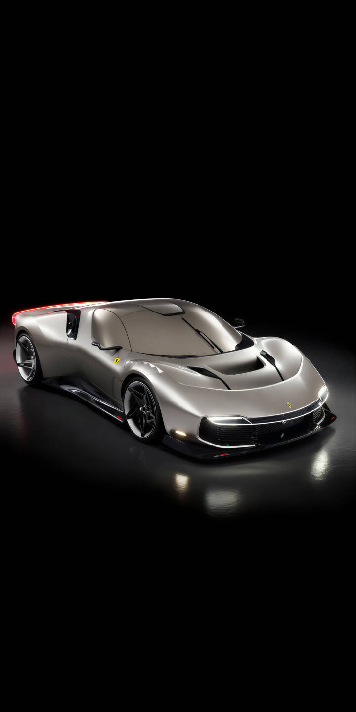 Immerse yourself in the futuristic design of the Ferrari Daytona SP3 with this stunning 4K wallpaper, featuring its sleek silver body, vibrant red taillight accents, and reflective dark floor. This premium wallpaper is perfectly optimized for your iPhone, showcasing the car's exquisite details. | sports car iphone ferrari supercar mobile luxury car silver car 4k wallpaper hd wallpaper car wallpaper ferrari daytona sp3 daytona sp3 Immerse yourself in the futuristic design of the Ferrari Daytona SP3 with this stunning 4K wallpaper, featuring its sleek silver body, vibrant red taillight accents, and reflective dark floor. This premium wallpaper is perfectly optimized for your iPhone, showcasing the car's exquisite details.