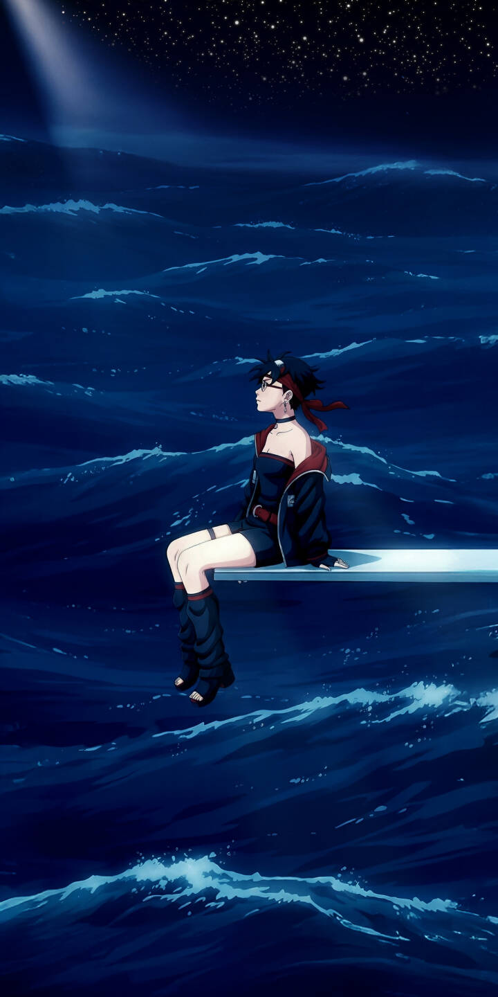 Enhance your iPhone screen with this stunning Itachi ocean 4K wallpaper, featuring the iconic character in a contemplative pose on a floating platform amidst a vast, dark blue sea. The starry night sky with a striking light beam adds a mysterious and beautiful touch to this high-resolution wallpaper. | anime naruto iphone itachi ocean stars waves mobile uchiha itachi 4k wallpaper hd wallpaper dark aesthetic Enhance your iPhone screen with this stunning Itachi ocean 4K wallpaper, featuring the iconic character in a contemplative pose on a floating platform amidst a vast, dark blue sea. The starry night sky with a striking light beam adds a mysterious and beautiful touch to this high-resolution wallpaper.