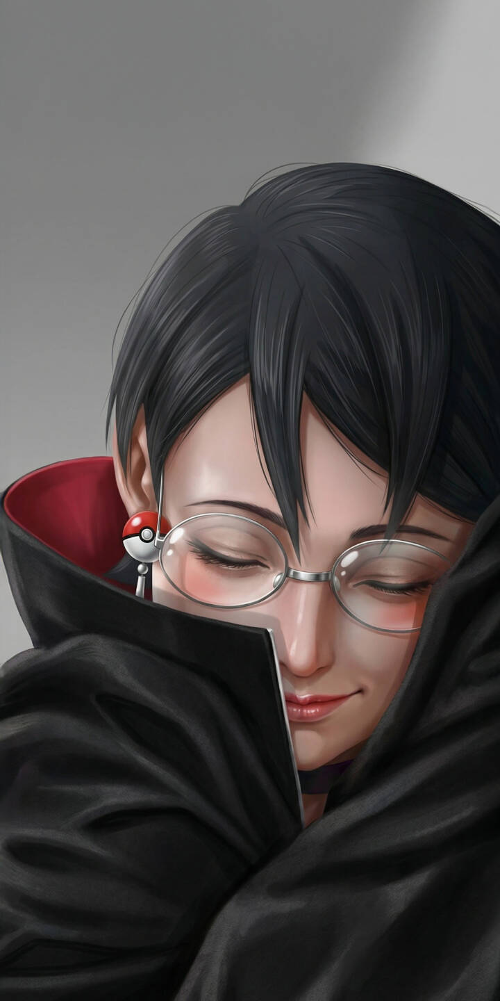 Elevate your iPhone with this stunning 4K Akatsuki Sarada wallpaper, featuring the character with a charming Poké Ball earring, distinctive black Akatsuki cloak with red lining, and a serene expression behind her glasses. This high-resolution wallpaper is perfect for fans looking to personalize their device. | glasses anime naruto iphone uchiha pokeball mobile 4k wallpaper hd wallpaper fan art sarada akatsuki sarada Elevate your iPhone with this stunning 4K Akatsuki Sarada wallpaper, featuring the character with a charming Poké Ball earring, distinctive black Akatsuki cloak with red lining, and a serene expression behind her glasses. This high-resolution wallpaper is perfect for fans looking to personalize their device.