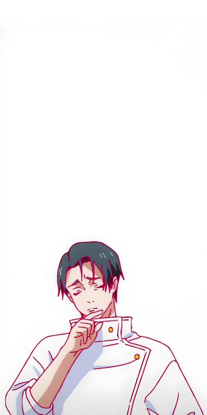 Enhance your iPhone screen with this stunning Yuta Okkotsu 4K wallpaper, featuring the character in his iconic Jujutsu High uniform with a thoughtful expression and his hand on his chin against a clean white background. This high-quality wallpaper is perfect for fans seeking an elegant Jujutsu Kaisen aesthetic. | aesthetic manga iphone character white background mobile 4k wallpaper hd wallpaper anime wallpaper jujutsu high jujutsu kaisen yuta okkotsu Enhance your iPhone screen with this stunning Yuta Okkotsu 4K wallpaper, featuring the character in his iconic Jujutsu High uniform with a thoughtful expression and his hand on his chin against a clean white background. This high-quality wallpaper is perfect for fans seeking an elegant Jujutsu Kaisen aesthetic.