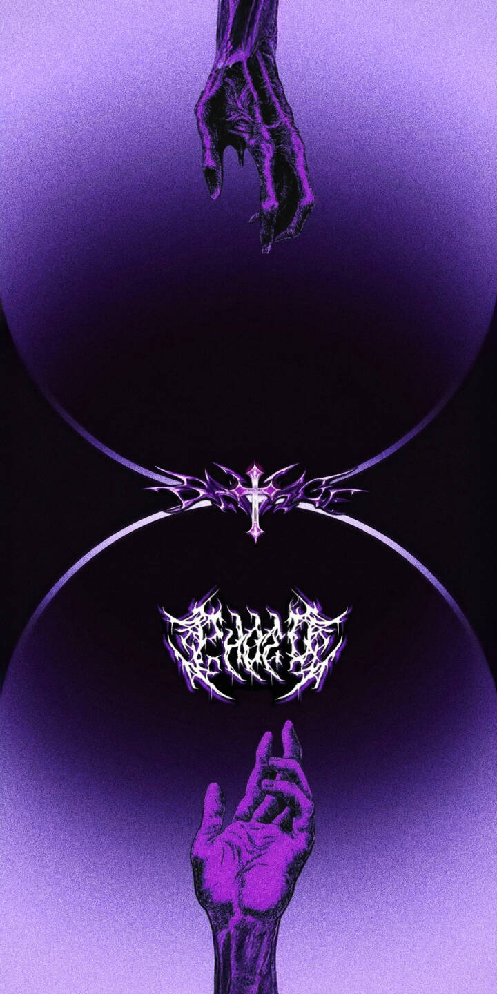 Immerse your iPhone with this stunning Gothic Purple Aesthetic Skeletal Hands 4K wallpaper, featuring eerie distressed hands reaching towards a central stylized cross and dark text. This captivating wallpaper offers a striking visual experience, perfect for personalizing your device. | purple gothic iphone metal horror mobile grim 4k wallpaper hd wallpaper dark aesthetic occult skeletal hands Immerse your iPhone with this stunning Gothic Purple Aesthetic Skeletal Hands 4K wallpaper, featuring eerie distressed hands reaching towards a central stylized cross and dark text. This captivating wallpaper offers a striking visual experience, perfect for personalizing your device.