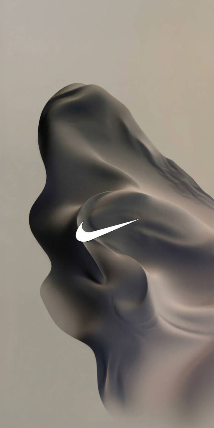 Elevate your iPhone screen with this striking Nike Flow Abstract 4K wallpaper, featuring the iconic swoosh logo against a sleek, dark gray flowing texture. This stunning wallpaper presents a modern, dynamic aesthetic with subtle highlights and deep curves, perfect for a sophisticated mobile background. | design dark brand nike iphone abstract minimalist mobile fluid 4k wallpaper hd wallpaper swoosh Elevate your iPhone screen with this striking Nike Flow Abstract 4K wallpaper, featuring the iconic swoosh logo against a sleek, dark gray flowing texture. This stunning wallpaper presents a modern, dynamic aesthetic with subtle highlights and deep curves, perfect for a sophisticated mobile background.