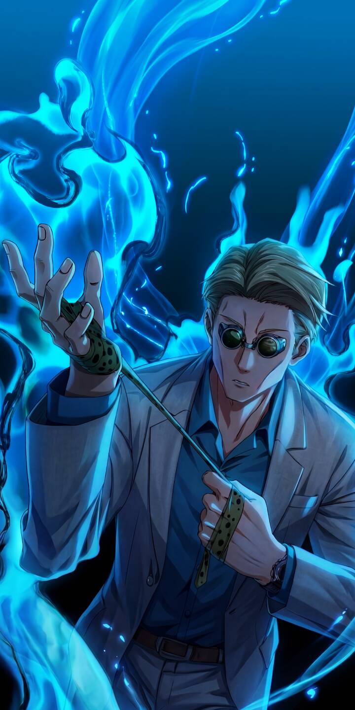 Elevate your device with this stunning Kento Nanami 4K wallpaper, showcasing him in his sharp suit and signature round glasses, surrounded by his powerful blue cursed energy. This high-quality wallpaper is perfect for your iPhone, bringing the formidable sorcerer to life on your screen. | suit glasses iphone mobile 4k wallpaper hd wallpaper anime wallpaper sorcerer blue energy kento nanami nanami jujutsu kaisen Elevate your device with this stunning Kento Nanami 4K wallpaper, showcasing him in his sharp suit and signature round glasses, surrounded by his powerful blue cursed energy. This high-quality wallpaper is perfect for your iPhone, bringing the formidable sorcerer to life on your screen.