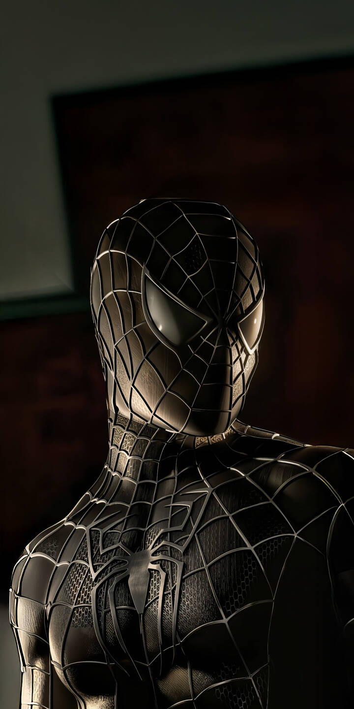 Immerse yourself in the dark elegance of this stunning Black Suit Spider-Man 4K wallpaper, showcasing the hero's textured symbiote suit with its intricate web pattern and striking white eyes. This high-resolution wallpaper is perfectly optimized for your iPhone, offering a powerful and visually captivating display for your mobile device. | dark superhero marvel spiderman iphone black suit comic mobile 4k wallpaper hd wallpaper spider-man symbiote Immerse yourself in the dark elegance of this stunning Black Suit Spider-Man 4K wallpaper, showcasing the hero's textured symbiote suit with its intricate web pattern and striking white eyes. This high-resolution wallpaper is perfectly optimized for your iPhone, offering a powerful and visually captivating display for your mobile device.