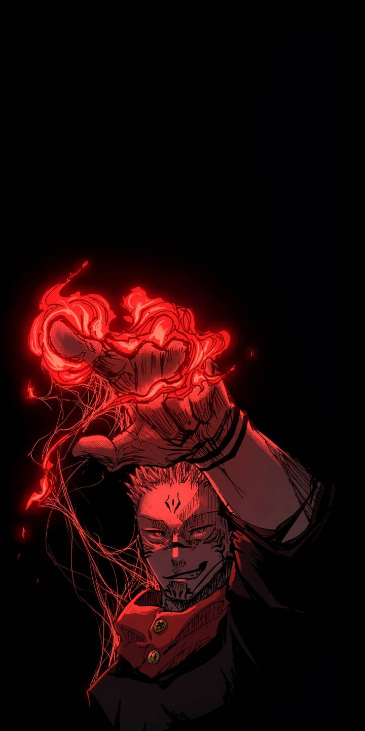 Elevate your iPhone with this stunning Sukuna 4K wallpaper, featuring the King of Curses with his menacing smirk, intricate facial markings, and powerful red glowing hands against a striking dark background. This high-definition wallpaper captures the intense aura of Sukuna, perfect for fans looking for a dramatic and vibrant mobile backdrop. | anime manga iphone sukuna mobile ryomen sukuna 4k wallpaper hd wallpaper red aesthetic king of curses jujutsu kaisen jjk Elevate your iPhone with this stunning Sukuna 4K wallpaper, featuring the King of Curses with his menacing smirk, intricate facial markings, and powerful red glowing hands against a striking dark background. This high-definition wallpaper captures the intense aura of Sukuna, perfect for fans looking for a dramatic and vibrant mobile backdrop.