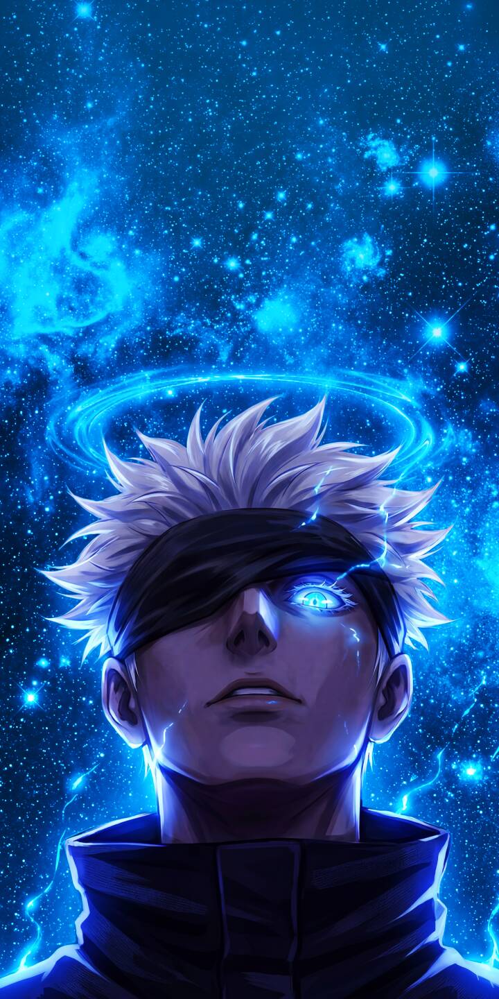 Transform your iPhone screen with this incredible Gojo Satoru 4K wallpaper, showcasing his iconic glowing blue Six Eyes, a halo-like energy ring, and subtle electrifying details. This vibrant wallpaper features Gojo against a cosmic blue galaxy background, making it the perfect mobile wallpaper for any fan. | iphone gojo mobile blue aesthetic 4k wallpaper hd wallpaper anime wallpaper gojo satoru jujutsu kaisen cosmic satoru gojo six eyes Transform your iPhone screen with this incredible Gojo Satoru 4K wallpaper, showcasing his iconic glowing blue Six Eyes, a halo-like energy ring, and subtle electrifying details. This vibrant wallpaper features Gojo against a cosmic blue galaxy background, making it the perfect mobile wallpaper for any fan.