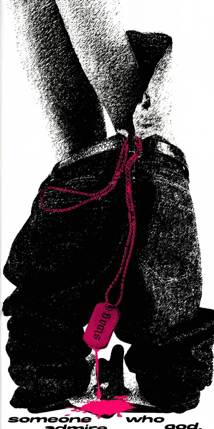 The vibrant hot pink 'swag' dog tag dramatically drips down, a stark contrast to the gritty black-and-white scribble-textured figure in this edgy 4K wallpaper, making it a perfect mobile wallpaper for your iPhone. | pink iphone abstract wallpaper mobile swag 4k wallpaper hd wallpaper edgy graphic grunge dog tag The vibrant hot pink 'swag' dog tag dramatically drips down, a stark contrast to the gritty black-and-white scribble-textured figure in this edgy 4K wallpaper, making it a perfect mobile wallpaper for your iPhone.