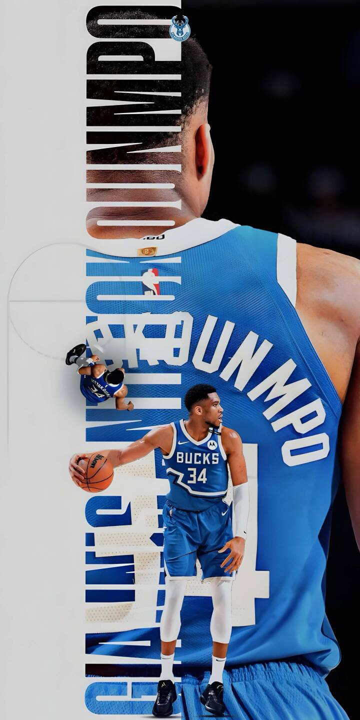 Bold vertical text of Giannis Antetokounmpo's name dominates this striking 4K wallpaper, featuring multiple dynamic poses of the basketball star in his Milwaukee Bucks jersey. This graphic-rich wallpaper is perfect for any iPhone, capturing the iconic athlete's power. | basketball nba sports athlete giannis antetokounmpo bucks iphone wallpaper giannis mobile 4k wallpaper hd wallpaper Bold vertical text of Giannis Antetokounmpo's name dominates this striking 4K wallpaper, featuring multiple dynamic poses of the basketball star in his Milwaukee Bucks jersey. This graphic-rich wallpaper is perfect for any iPhone, capturing the iconic athlete's power.