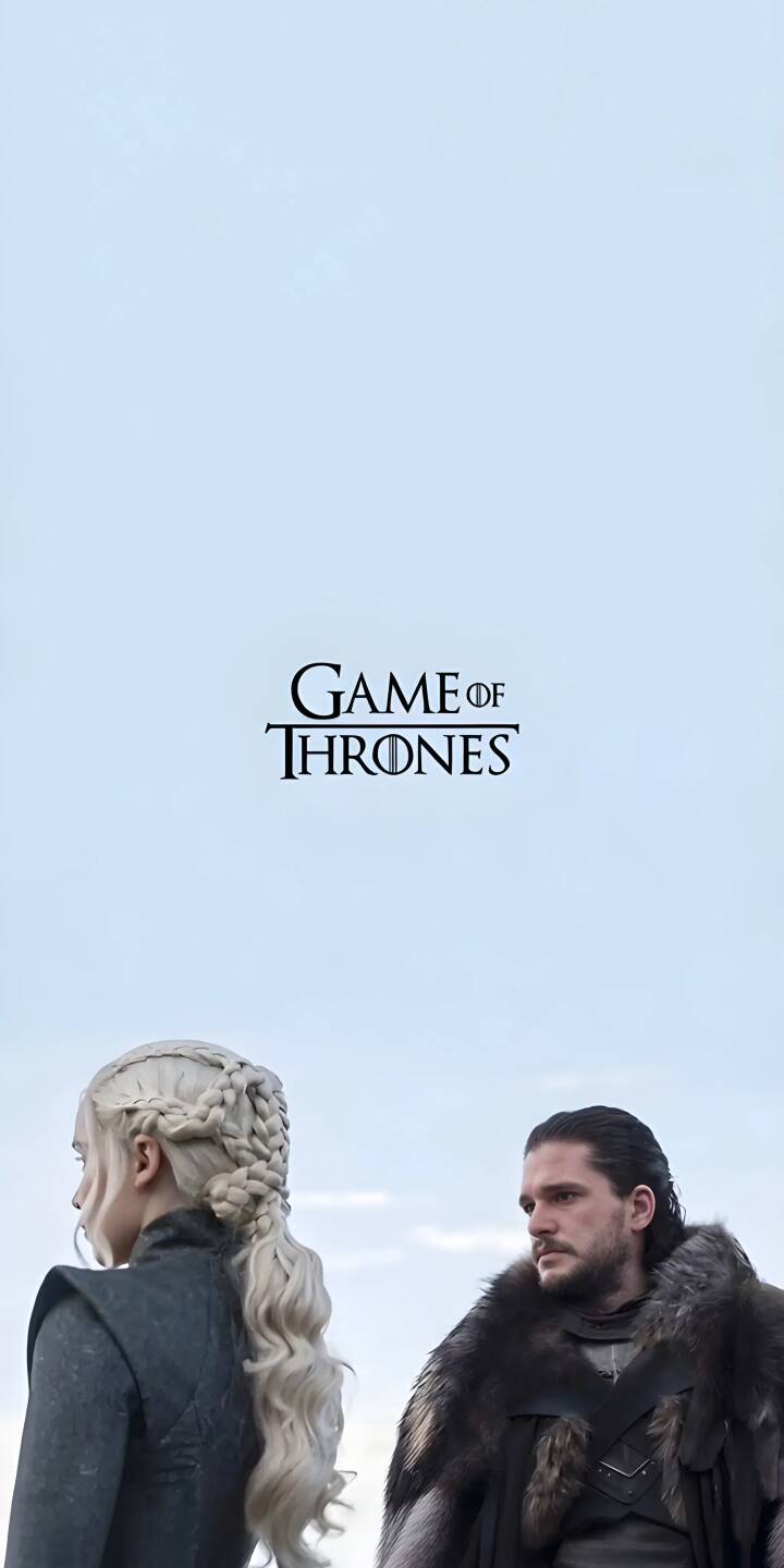 Daenerys' intricate blonde braids frame her as she stands alongside Jon Snow in his iconic fur cloak, creating a powerful Game of Thrones 4K wallpaper for iPhone. This striking duo against a clear sky makes an essential wallpaper for any fan. | got iphone fantasy wallpaper game of thrones daenerys targaryen tv series mobile jon snow 4k wallpaper hd wallpaper epic Daenerys' intricate blonde braids frame her as she stands alongside Jon Snow in his iconic fur cloak, creating a powerful Game of Thrones 4K wallpaper for iPhone. This striking duo against a clear sky makes an essential wallpaper for any fan.