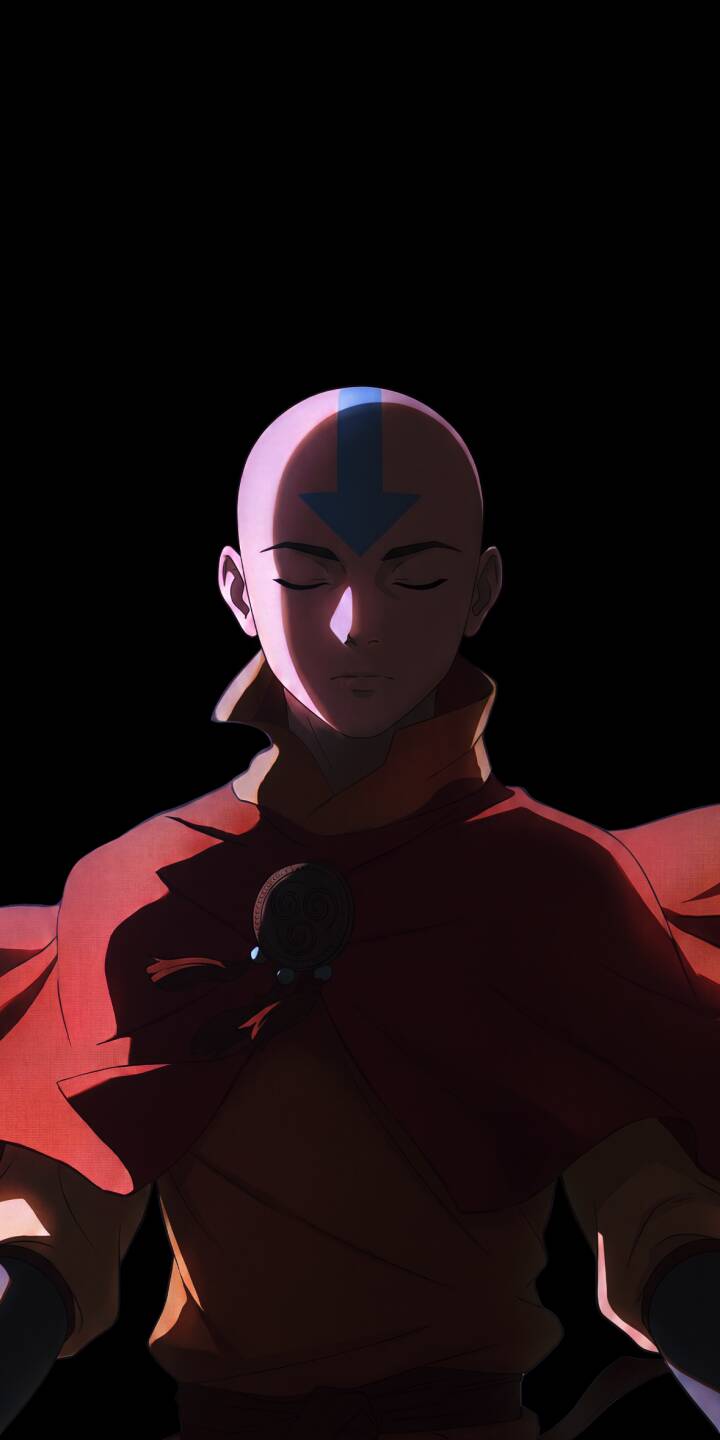 The ethereal glow illuminates Aang's serene face and iconic blue arrow as he meditates against a dark backdrop in this stunning 4K wallpaper — a truly peaceful wallpaper for iPhone fans of the series. | anime iphone wallpaper meditation avatar mobile peaceful 4k wallpaper hd wallpaper dark aesthetic avatar the last airbender aang The ethereal glow illuminates Aang's serene face and iconic blue arrow as he meditates against a dark backdrop in this stunning 4K wallpaper — a truly peaceful wallpaper for iPhone fans of the series.