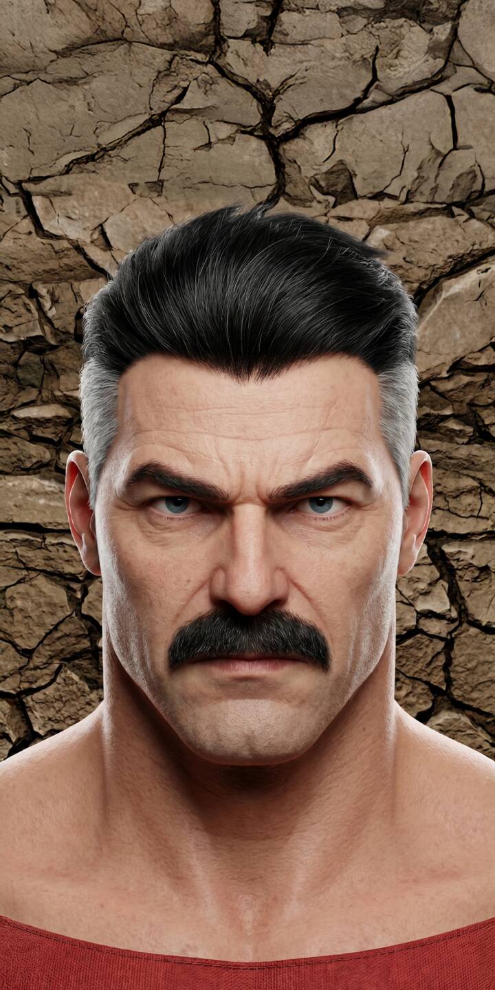 Omni-Man's piercing blue eyes glare with formidable intensity, his iconic mustache and furrowed brow adding to his menacing expression in this powerful 4K wallpaper. This stunning digital art wallpaper is an essential iPhone wallpaper for Invincible fans. | iphone realistic wallpaper invincible mobile 4k wallpaper hd wallpaper intense viltrumite nolan grayson omn-man Omni-Man's piercing blue eyes glare with formidable intensity, his iconic mustache and furrowed brow adding to his menacing expression in this powerful 4K wallpaper. This stunning digital art wallpaper is an essential iPhone wallpaper for Invincible fans.