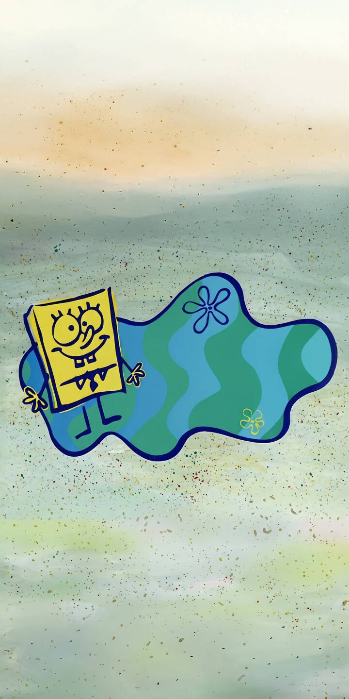 Spongebob's cheerful, wide smile and expressive eyes take center stage as he floats on a playful blue and green wavy design in this vibrant 4K cartoon wallpaper. This delightful Spongebob wallpaper, set against a subtle sandy background, is a perfect pick for iPhone users. | cartoon spongebob animated cute iphone wallpaper mobile spongebob squarepants 4k wallpaper hd wallpaper nickelodeon wavy Spongebob's cheerful, wide smile and expressive eyes take center stage as he floats on a playful blue and green wavy design in this vibrant 4K cartoon wallpaper. This delightful Spongebob wallpaper, set against a subtle sandy background, is a perfect pick for iPhone users.