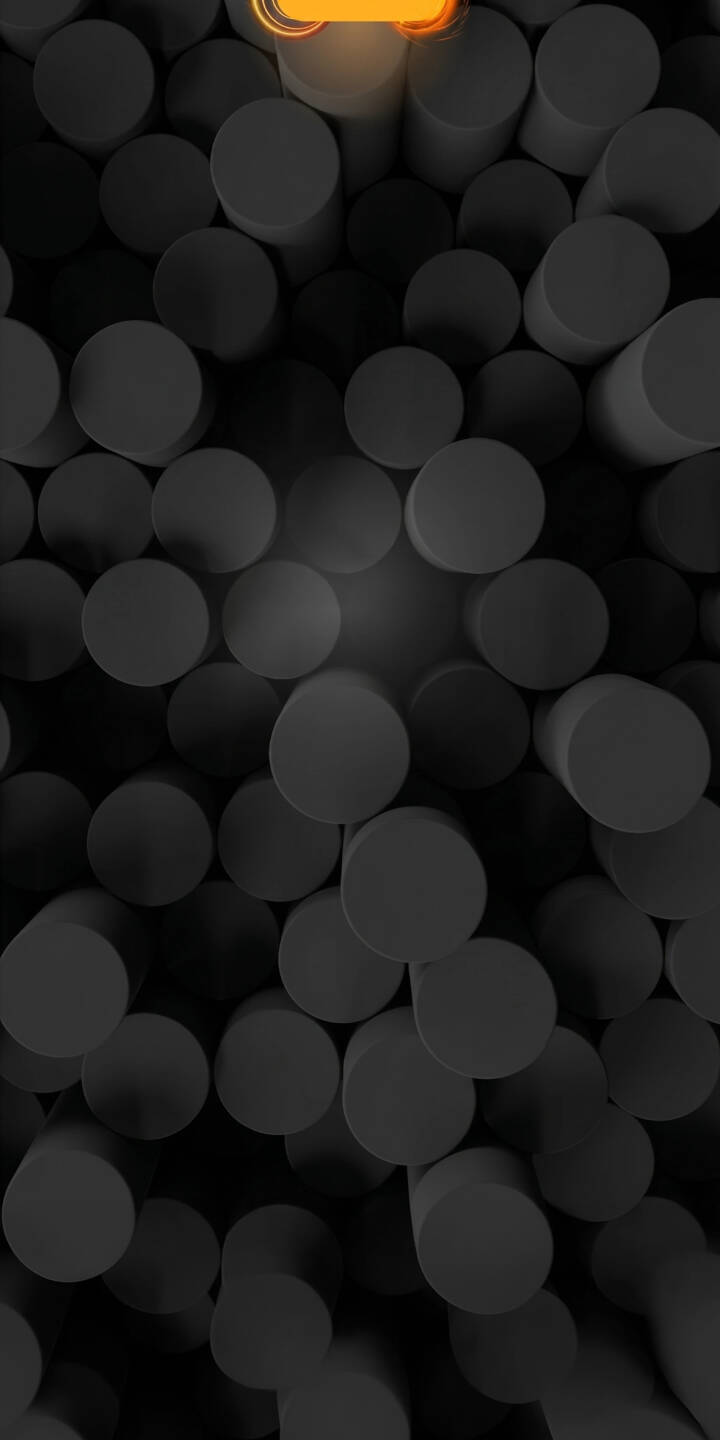 A subtle central glow beautifully illuminates a densely packed array of dark charcoal cylinders, creating a mesmerizing and sophisticated 4K abstract wallpaper. This visually rich wallpaper is an ideal choice for enhancing your iPhone's screen with a modern, geometric aesthetic. | dark gray iphone 3d abstract minimalist wallpaper mobile 4k wallpaper hd wallpaper geometric cylinders A subtle central glow beautifully illuminates a densely packed array of dark charcoal cylinders, creating a mesmerizing and sophisticated 4K abstract wallpaper. This visually rich wallpaper is an ideal choice for enhancing your iPhone's screen with a modern, geometric aesthetic.