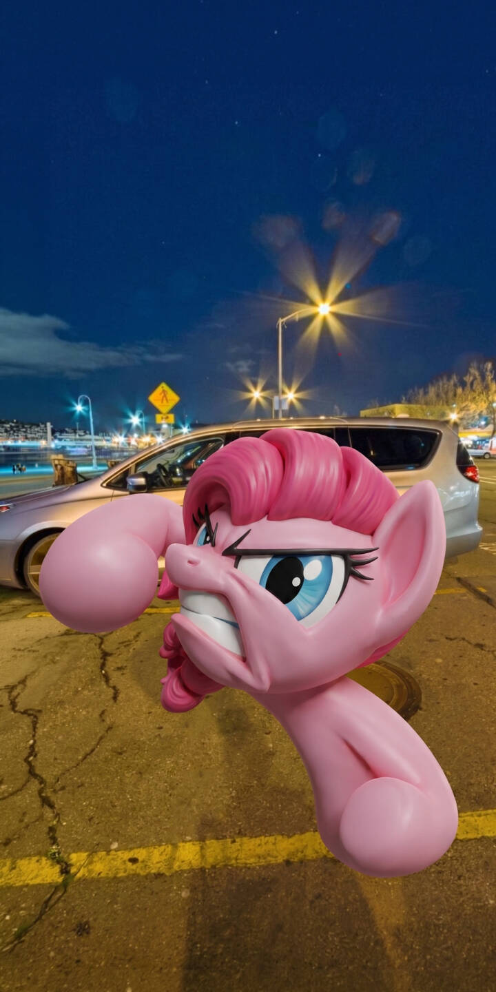 Pinkie Pie's comically scrunched, angry face dominates this vibrant 4K wallpaper, set against a blurred urban night scene with bright, star-like streetlights. This unique cartoon wallpaper is perfect for personalizing your iPhone with a touch of surreal humor. | cartoon meme funny iphone angry wallpaper mobile 4k wallpaper hd wallpaper my little pony pinkie pie mlp Pinkie Pie's comically scrunched, angry face dominates this vibrant 4K wallpaper, set against a blurred urban night scene with bright, star-like streetlights. This unique cartoon wallpaper is perfect for personalizing your iPhone with a touch of surreal humor.