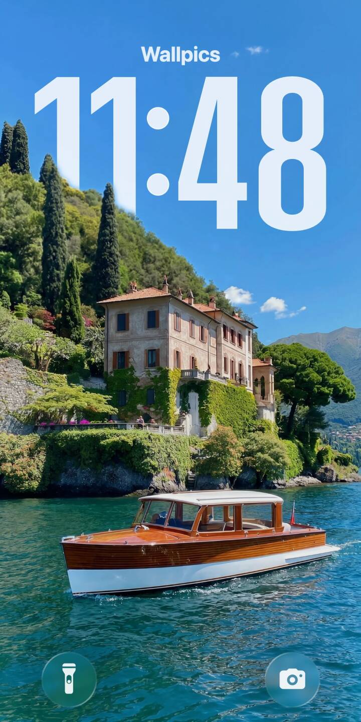 The classic wooden boat with polished mahogany glides gracefully across the sparkling turquoise waters of Lake Como, making this 4K scenic wallpaper a stunning backdrop for any iPhone. This idyllic Italian landscape wallpaper, featuring an elegant hillside villa, perfectly captures a serene Mediterranean mood. | landscape iphone wallpaper mobile italy 4k wallpaper hd wallpaper serene wooden boat lake como italian villa picturesque The classic wooden boat with polished mahogany glides gracefully across the sparkling turquoise waters of Lake Como, making this 4K scenic wallpaper a stunning backdrop for any iPhone. This idyllic Italian landscape wallpaper, featuring an elegant hillside villa, perfectly captures a serene Mediterranean mood.
