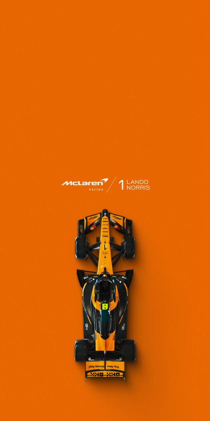 Lando Norris's distinctive McLaren F1 race car, vivid in its iconic orange and black livery, is captured from an iconic overhead view against a pure orange background. This stunning 4K wallpaper is a perfect iPhone wallpaper for any Formula 1 fan, showcasing the precision engineering of the motorsport world. | orange race car iphone mclaren motorsport wallpaper f1 lando norris formula 1 mobile 4k wallpaper hd wallpaper Lando Norris's distinctive McLaren F1 race car, vivid in its iconic orange and black livery, is captured from an iconic overhead view against a pure orange background. This stunning 4K wallpaper is a perfect iPhone wallpaper for any Formula 1 fan, showcasing the precision engineering of the motorsport world.