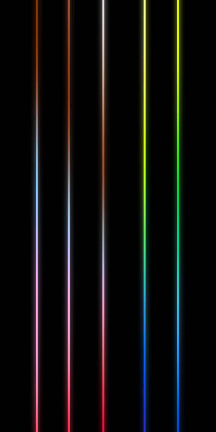 Vibrant glowing lines in a rainbow spectrum illuminate a dark background, creating a dazzling 4K abstract wallpaper. This mesmerizing neon wallpaper is perfect for personalizing your iPhone with a modern aesthetic. | colorful iphone abstract minimalist wallpaper mobile digital art 4k wallpaper hd wallpaper spectrum neon lines glowing lines Vibrant glowing lines in a rainbow spectrum illuminate a dark background, creating a dazzling 4K abstract wallpaper. This mesmerizing neon wallpaper is perfect for personalizing your iPhone with a modern aesthetic.