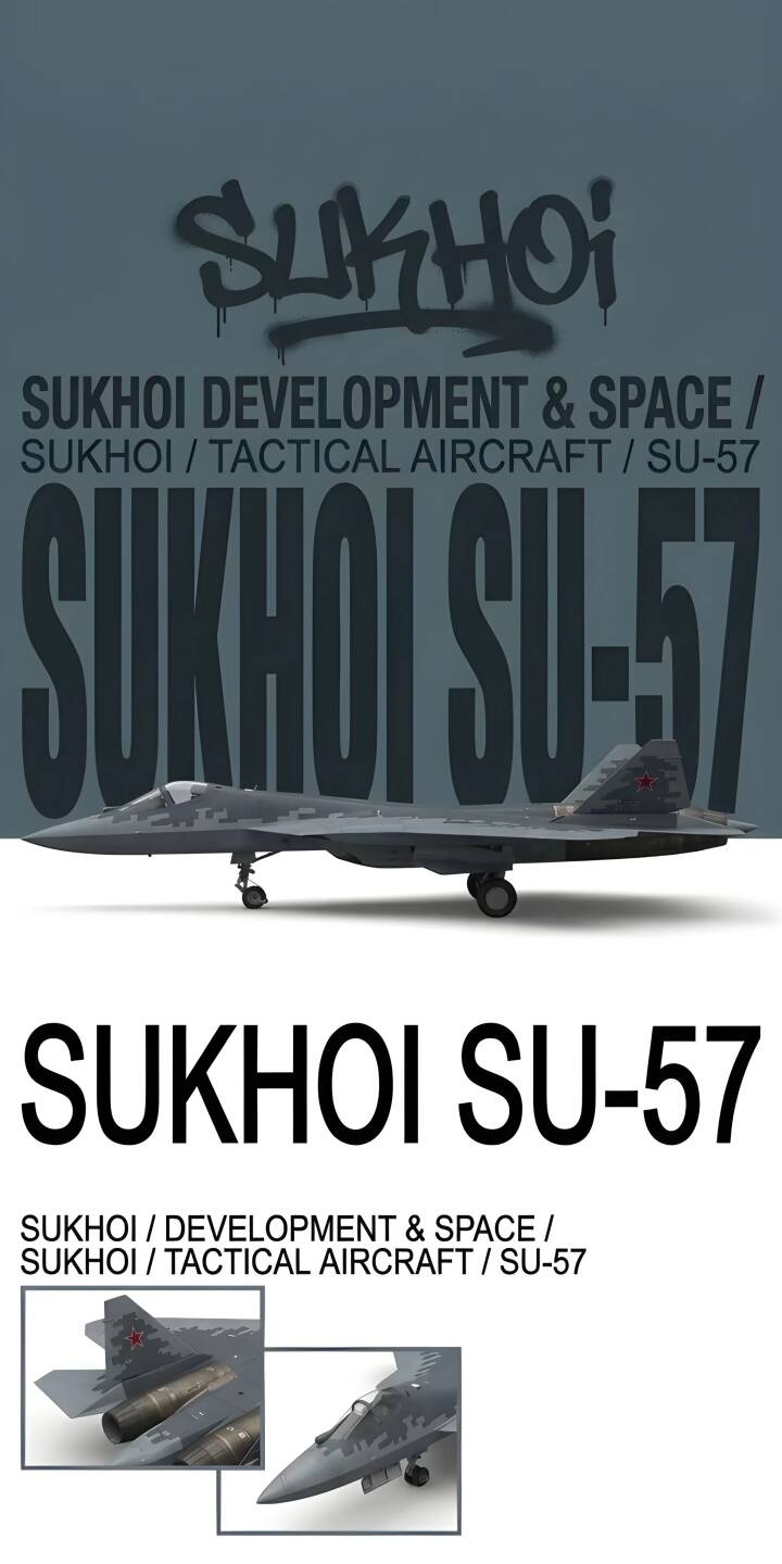 The sleek grey camouflage of the Sukhoi SU-57 fighter jet stands out against a bold text backdrop in this impressive 4K wallpaper — a perfect mobile wallpaper for iPhone users who appreciate modern military aircraft. | iphone fighter jet grey wallpaper mobile 4k wallpaper hd wallpaper military aviation stealth aircraft sukhoi su-57 The sleek grey camouflage of the Sukhoi SU-57 fighter jet stands out against a bold text backdrop in this impressive 4K wallpaper — a perfect mobile wallpaper for iPhone users who appreciate modern military aircraft.