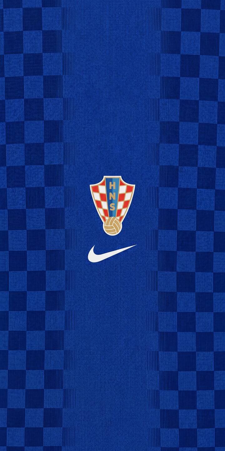 Show your support for Croatia at the FIFA World Cup 2026™ with this stunning 4K iPhone wallpaper. Crafted from the official Croatia away jersey texture, this wallpaper captures the true spirit of one of the 48 nations competing on the world's biggest stage. Perfect for fans heading into the tournament. | football blue nike iphone soccer wallpaper jersey mobile 4k wallpaper hd wallpaper croatia hns Show your support for Croatia at the FIFA World Cup 2026™ with this stunning 4K iPhone wallpaper. Crafted from the official Croatia away jersey texture, this wallpaper captures the true spirit of one of the 48 nations competing on the world's biggest stage. Perfect for fans heading into the tournament.