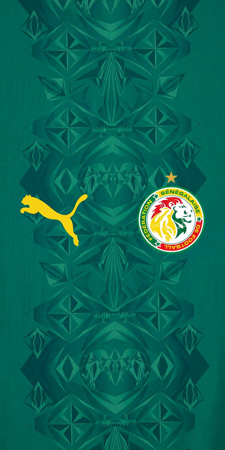 Show your support for Senegal at the FIFA World Cup 2026™ with this stunning 4K iPhone wallpaper. Crafted from the official Senegal away jersey texture, this wallpaper captures the true spirit of one of the 48 nations competing on the world's biggest stage. Perfect for fans heading into the tournament. | football green iphone wallpaper puma jersey mobile home 4k wallpaper hd wallpaper geometric 2026 fifa world cup senegal fifa world cup fifa world cup 2026 world cup 2026 fifa 2026 jersey 2026 senegal football away away kits home kits Show your support for Senegal at the FIFA World Cup 2026™ with this stunning 4K iPhone wallpaper. Crafted from the official Senegal away jersey texture, this wallpaper captures the true spirit of one of the 48 nations competing on the world's biggest stage. Perfect for fans heading into the tournament.