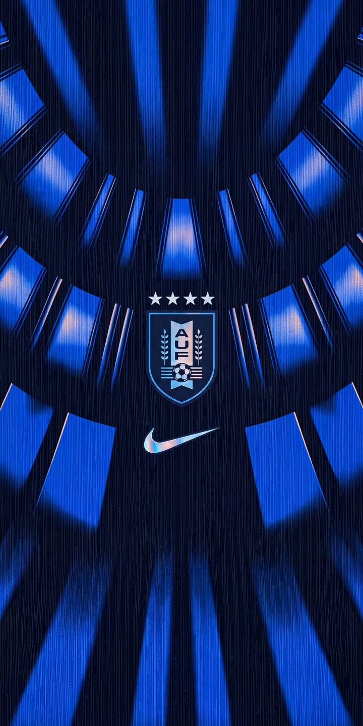 Show your support for Uruguay at the FIFA World Cup 2026™ with this stunning 4K iPhone wallpaper. Crafted from the official Uruguay away jersey texture, this wallpaper captures the true spirit of one of the 48 nations competing on the world's biggest stage. Perfect for fans heading into the tournament. | football blue nike iphone abstract soccer wallpaper mobile home 4k wallpaper hd wallpaper 2026 fifa world cup uruguay fifa world cup fifa world cup 2026 world cup 2026 fifa 2026 jersey 2026 auf away away kits home kits Show your support for Uruguay at the FIFA World Cup 2026™ with this stunning 4K iPhone wallpaper. Crafted from the official Uruguay away jersey texture, this wallpaper captures the true spirit of one of the 48 nations competing on the world's biggest stage. Perfect for fans heading into the tournament.
