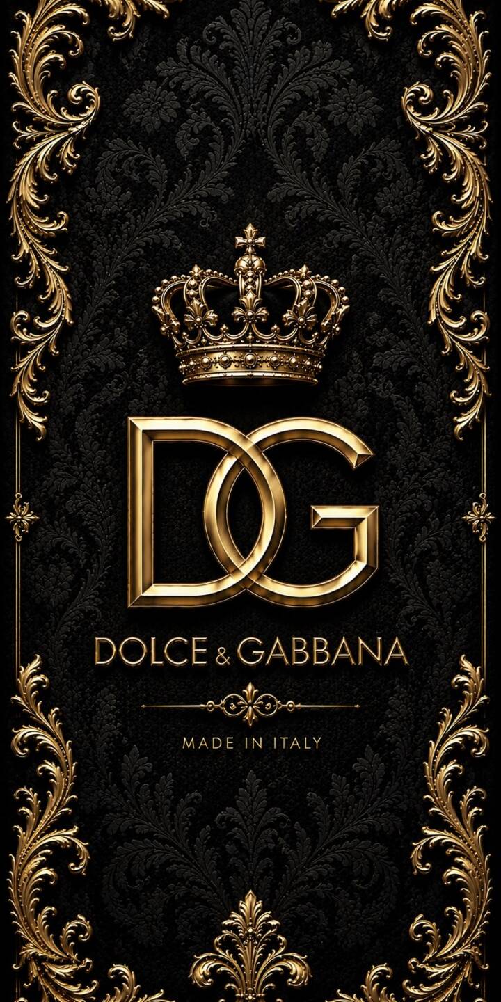 A resplendent golden crown sits majestically above the iconic DG logo, shimmering against an elaborate black damask patterned background in this stunning 4K wallpaper. This elegant luxury brand wallpaper is a must-have for iPhone users who appreciate sophisticated style. | black gold crown iphone luxury wallpaper mobile elegant 4k wallpaper hd wallpaper dolce gabbana dg A resplendent golden crown sits majestically above the iconic DG logo, shimmering against an elaborate black damask patterned background in this stunning 4K wallpaper. This elegant luxury brand wallpaper is a must-have for iPhone users who appreciate sophisticated style.