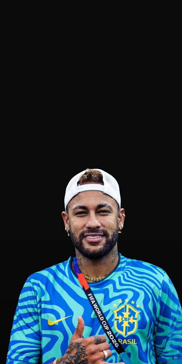 Neymar Jr's infectious smile and thumbs-up pose light up this stunning 4K wallpaper, showcasing him in a vibrant blue Brazil-patterned jersey and white cap. This must-have wallpaper for iPhone features the iconic football star ready for the FIFA World Cup 2026. | sports football icon iphone soccer wallpaper brazil neymar mobile 4k wallpaper hd wallpaper neymar jr Neymar Jr's infectious smile and thumbs-up pose light up this stunning 4K wallpaper, showcasing him in a vibrant blue Brazil-patterned jersey and white cap. This must-have wallpaper for iPhone features the iconic football star ready for the FIFA World Cup 2026.