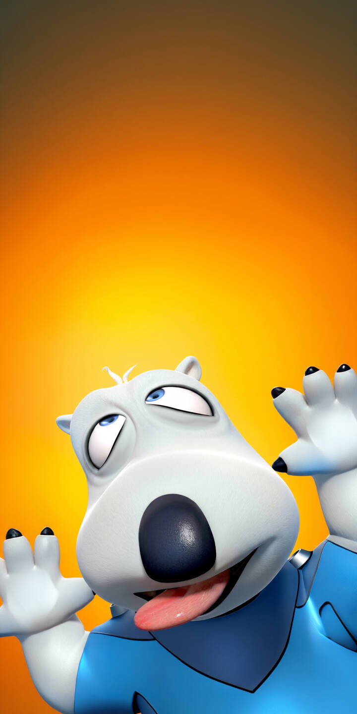 The playful cartoon character sticks its pink tongue out and playfully reaches with spread hands, set against a vivid orange-yellow gradient in this captivating 4K wallpaper. This charming wallpaper is perfect for personalizing your iPhone. | cartoon funny orange bear iphone wallpaper polar bear goofy mobile 4k wallpaper hd wallpaper 3d art The playful cartoon character sticks its pink tongue out and playfully reaches with spread hands, set against a vivid orange-yellow gradient in this captivating 4K wallpaper. This charming wallpaper is perfect for personalizing your iPhone.