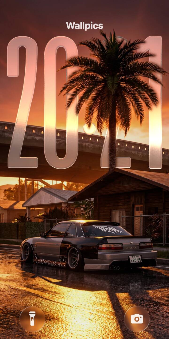 Vivid orange and yellow hues bathe a custom two-tone Nissan S13, reflecting brilliantly on the wet asphalt in this stunning 4K wallpaper. This atmospheric street scene, perfect for iPhone, makes a unique mobile wallpaper. | aesthetic sunset iphone wallpaper sportscar mobile golden hour 4k wallpaper hd wallpaper jdm wet street nissan s13 Vivid orange and yellow hues bathe a custom two-tone Nissan S13, reflecting brilliantly on the wet asphalt in this stunning 4K wallpaper. This atmospheric street scene, perfect for iPhone, makes a unique mobile wallpaper.