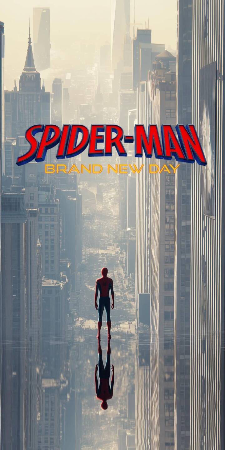The iconic Spider-Man suit gleams against a breathtaking cityscape backdrop as our hero stands upon a stunning reflective ground, creating a dynamic 4K wallpaper perfect for your iPhone. This 'Brand New Day' themed wallpaper captures a sense of immense scale and heroism. | superhero reflection marvel spiderman iphone wallpaper mobile comic art 4k wallpaper hd wallpaper spider-man cityscape The iconic Spider-Man suit gleams against a breathtaking cityscape backdrop as our hero stands upon a stunning reflective ground, creating a dynamic 4K wallpaper perfect for your iPhone. This 'Brand New Day' themed wallpaper captures a sense of immense scale and heroism.