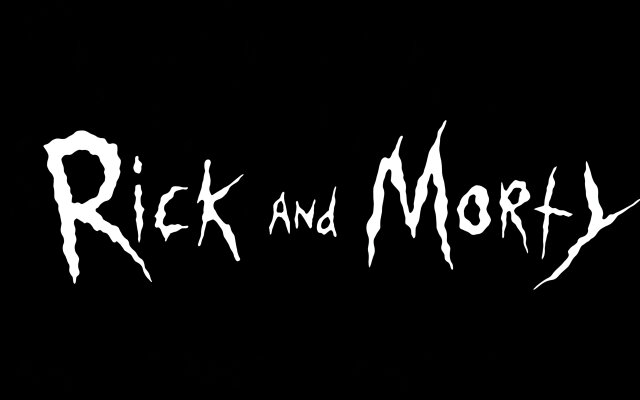 The iconic white, jagged "Rick and Morty" logo stands out strikingly against a stark black background, making it an excellent 4K wallpaper for your MacBook. This minimalist design provides a clean, yet bold desktop wallpaper for any MacOS device. | rick minimalist wallpaper rick and morty macos 4k wallpaper hd wallpaper grunge adult swim macbook imac morty The iconic white, jagged "Rick and Morty" logo stands out strikingly against a stark black background, making it an excellent 4K wallpaper for your MacBook. This minimalist design provides a clean, yet bold desktop wallpaper for any MacOS device.