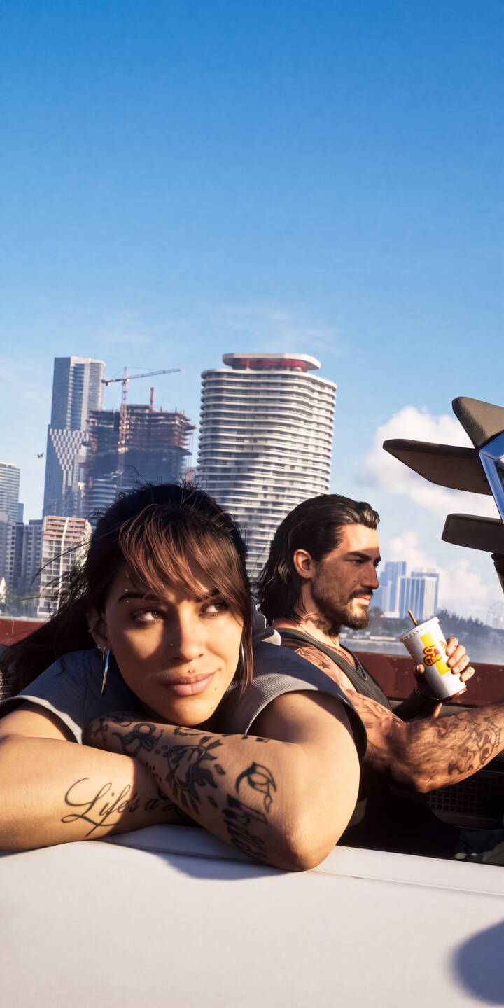 A tattooed Lucia leans confidently on a car with a subtle gaze, set against a sun-drenched urban skyline, creating a captivating 4K wallpaper. This stunning realistic wallpaper, featuring a relaxed couple and city backdrop, is perfect for iPhone personalization. | couple aesthetic gta summer jason iphone realistic wallpaper rockstar games mobile gta 6 lucia 4k wallpaper hd wallpaper tattoos cityscape gta character gta vi jason and lucia gta style rockstar urban couple lucia caminos jason duval A tattooed Lucia leans confidently on a car with a subtle gaze, set against a sun-drenched urban skyline, creating a captivating 4K wallpaper. This stunning realistic wallpaper, featuring a relaxed couple and city backdrop, is perfect for iPhone personalization.