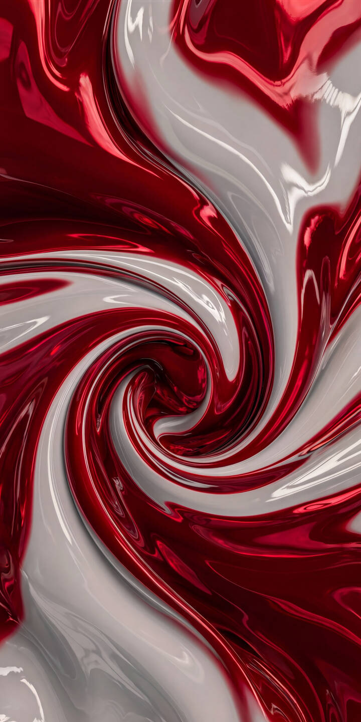 Vibrant, glossy red and contrasting silver-white hues beautifully intertwine in a hypnotic swirling pattern in this stunning 4K abstract wallpaper. This mesmerizing liquid-like wallpaper is perfect for personalizing your iPhone. | swirl red pattern iphone abstract wallpaper vibrant mobile metallic 4k wallpaper hd wallpaper glossy Vibrant, glossy red and contrasting silver-white hues beautifully intertwine in a hypnotic swirling pattern in this stunning 4K abstract wallpaper. This mesmerizing liquid-like wallpaper is perfect for personalizing your iPhone.