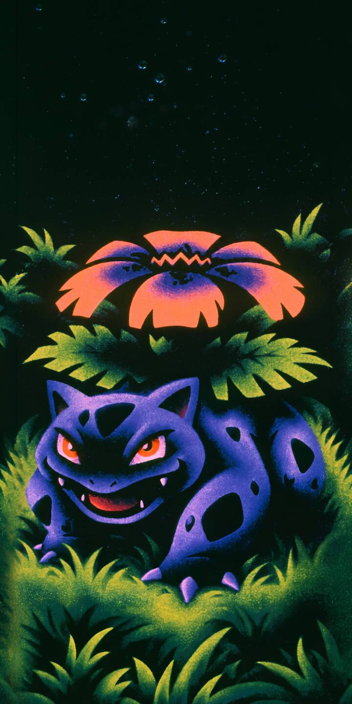 Striking red eyes gleam menacingly from the shadowy foliage, highlighting Ivysaur's fierce expression in this vibrant 4K wallpaper. This stunning wallpaper for iPhone perfectly captures the powerful Kanto Pokémon amidst its dark, lush environment. | dark anime iphone pokemon wallpaper mobile 4k wallpaper hd wallpaper glowing eyes mysterious ivysaur venusaur Striking red eyes gleam menacingly from the shadowy foliage, highlighting Ivysaur's fierce expression in this vibrant 4K wallpaper. This stunning wallpaper for iPhone perfectly captures the powerful Kanto Pokémon amidst its dark, lush environment.