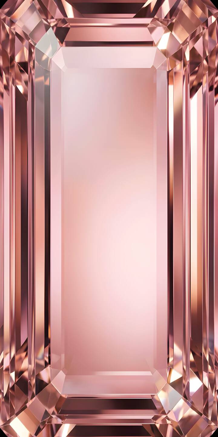 Captivating light reflects off the shimmering facets of this luxurious emerald-cut rose gold gemstone, creating an elegant visual texture. This stunning 4K wallpaper makes a perfect opulent backdrop for your iPhone and is an absolute must-have wallpaper for any style-conscious individual. | aesthetic crystal iphone luxury wallpaper mobile elegant gemstone 4k wallpaper hd wallpaper rose gold emerald cut Captivating light reflects off the shimmering facets of this luxurious emerald-cut rose gold gemstone, creating an elegant visual texture. This stunning 4K wallpaper makes a perfect opulent backdrop for your iPhone and is an absolute must-have wallpaper for any style-conscious individual.