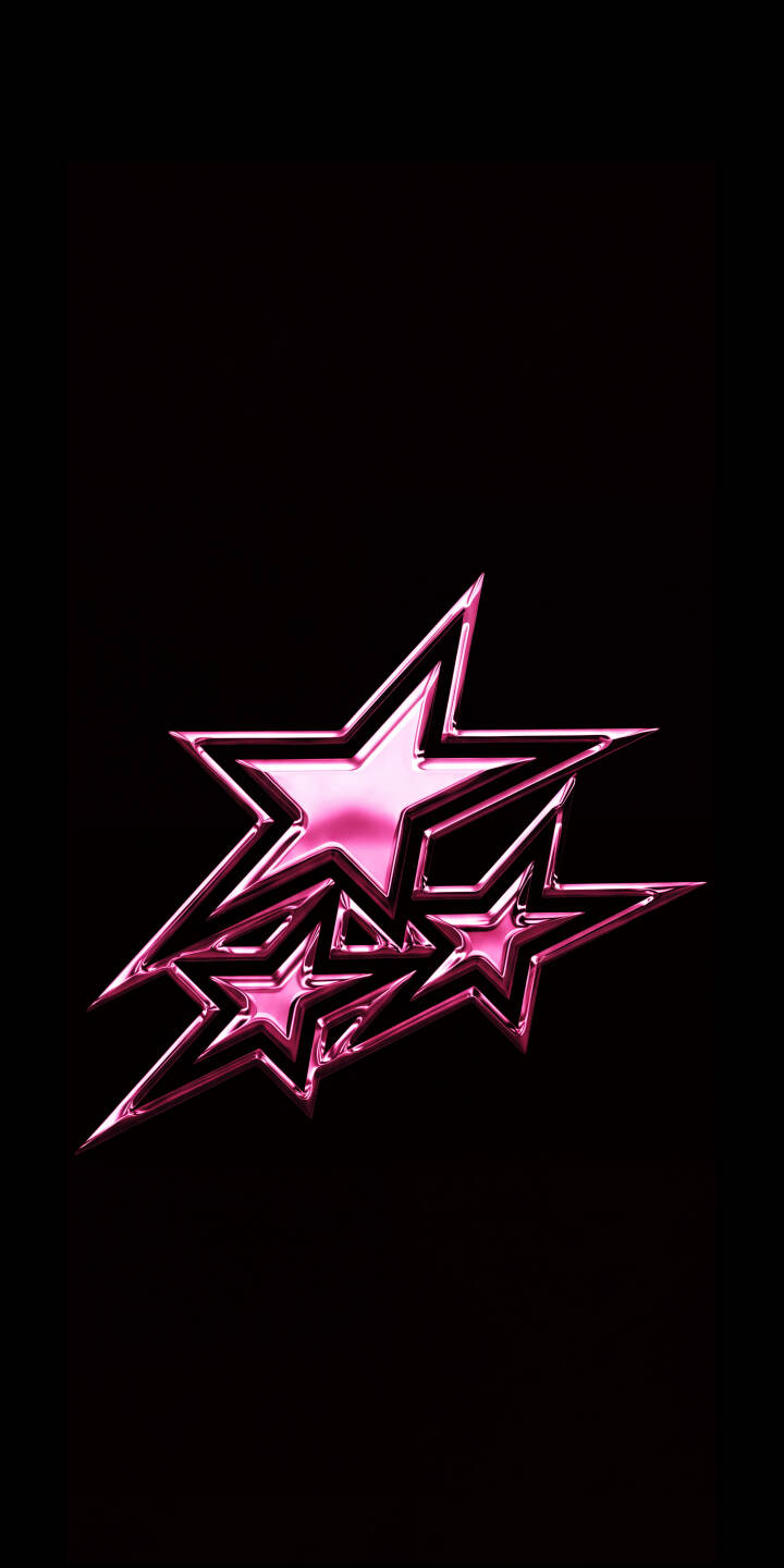 Glossy metallic pink stars gleam vividly against a stark black background in this stunning 4K wallpaper. This eye-catching wallpaper is perfect for personalizing your iPhone. | aesthetic iphone stars wallpaper mobile 4k wallpaper hd wallpaper geometric glossy dark background pink stars metallic stars Glossy metallic pink stars gleam vividly against a stark black background in this stunning 4K wallpaper. This eye-catching wallpaper is perfect for personalizing your iPhone.