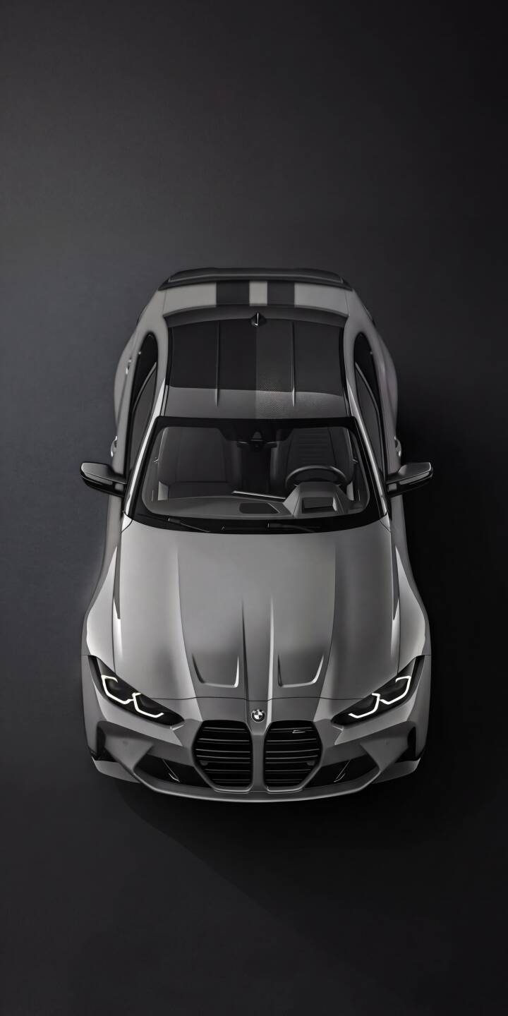 Glowing white headlights pierce the minimalist dark background, highlighting the sleek grey finish of the 4K BMW M4. This stunning sports car wallpaper is a must-have for iPhone users. | sports car iphone grey bmw luxury minimalist wallpaper modern bmw m4 mobile 4k wallpaper hd wallpaper Glowing white headlights pierce the minimalist dark background, highlighting the sleek grey finish of the 4K BMW M4. This stunning sports car wallpaper is a must-have for iPhone users.