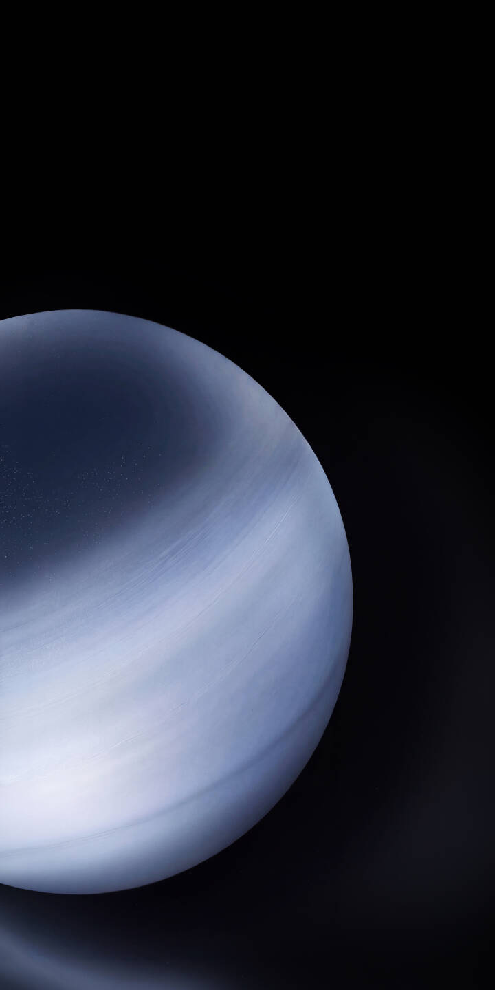 Subtle blue-grey atmospheric bands gracefully curve across this distant planet, beautifully set against a stark black void in this stunning 4K wallpaper. This captivating celestial wallpaper is a must-have for customizing your iPhone. | blue dark space planet universe iphone minimalist wallpaper mobile 4k wallpaper hd wallpaper celestial Subtle blue-grey atmospheric bands gracefully curve across this distant planet, beautifully set against a stark black void in this stunning 4K wallpaper. This captivating celestial wallpaper is a must-have for customizing your iPhone.