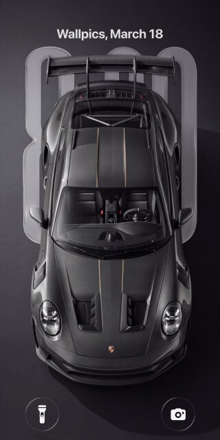 Dark GT3 RS Race Wallpaper