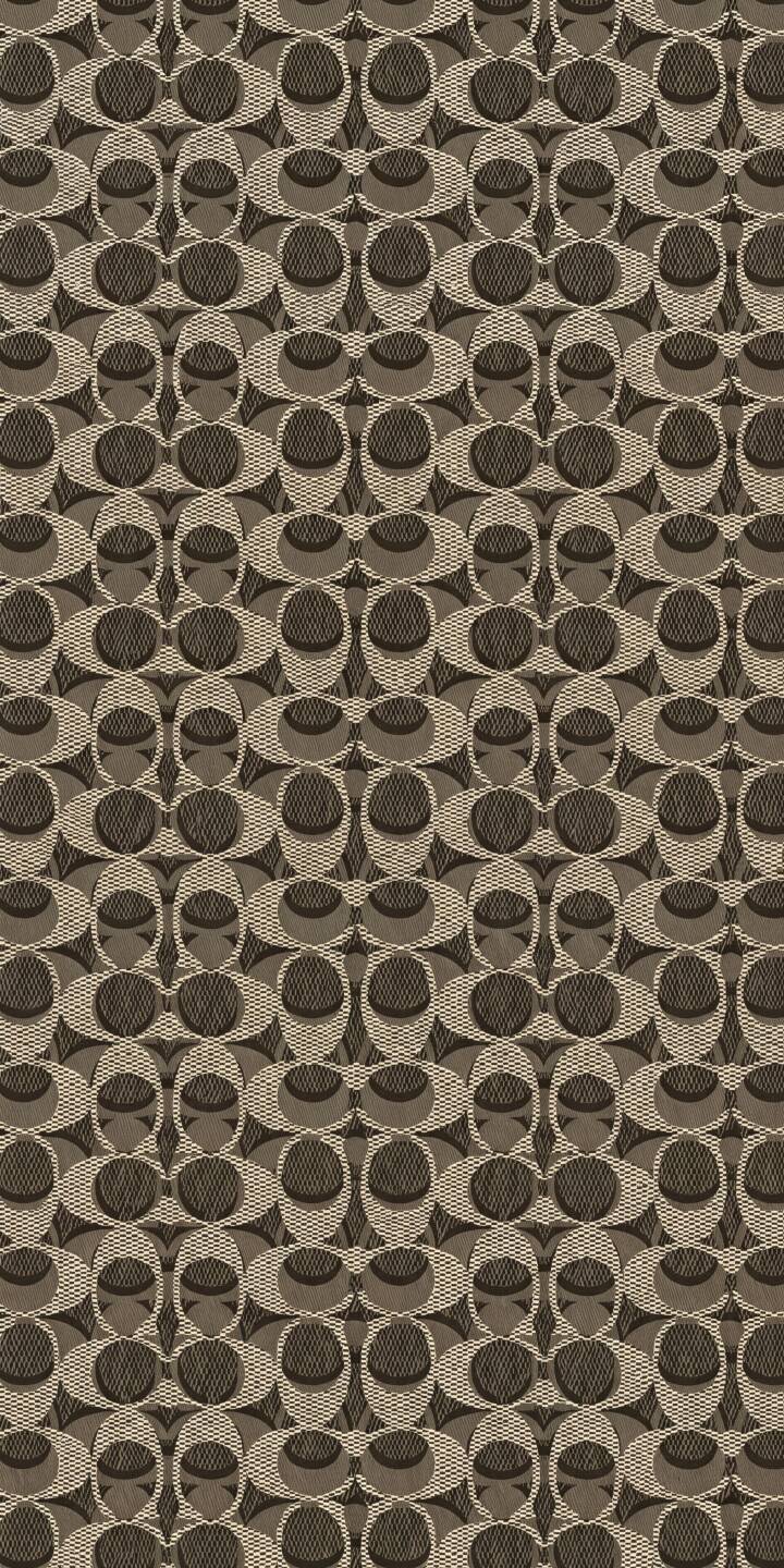 Muted brown and cream tones create a sophisticated interlocking 'C' design across this elegant 4K wallpaper, making it a timeless luxury wallpaper for iPhone users seeking classic style. | coach iphone wallpaper mobile 4k wallpaper hd wallpaper geometric designer brown aesthetic monogram luxury pattern c logo Muted brown and cream tones create a sophisticated interlocking 'C' design across this elegant 4K wallpaper, making it a timeless luxury wallpaper for iPhone users seeking classic style.