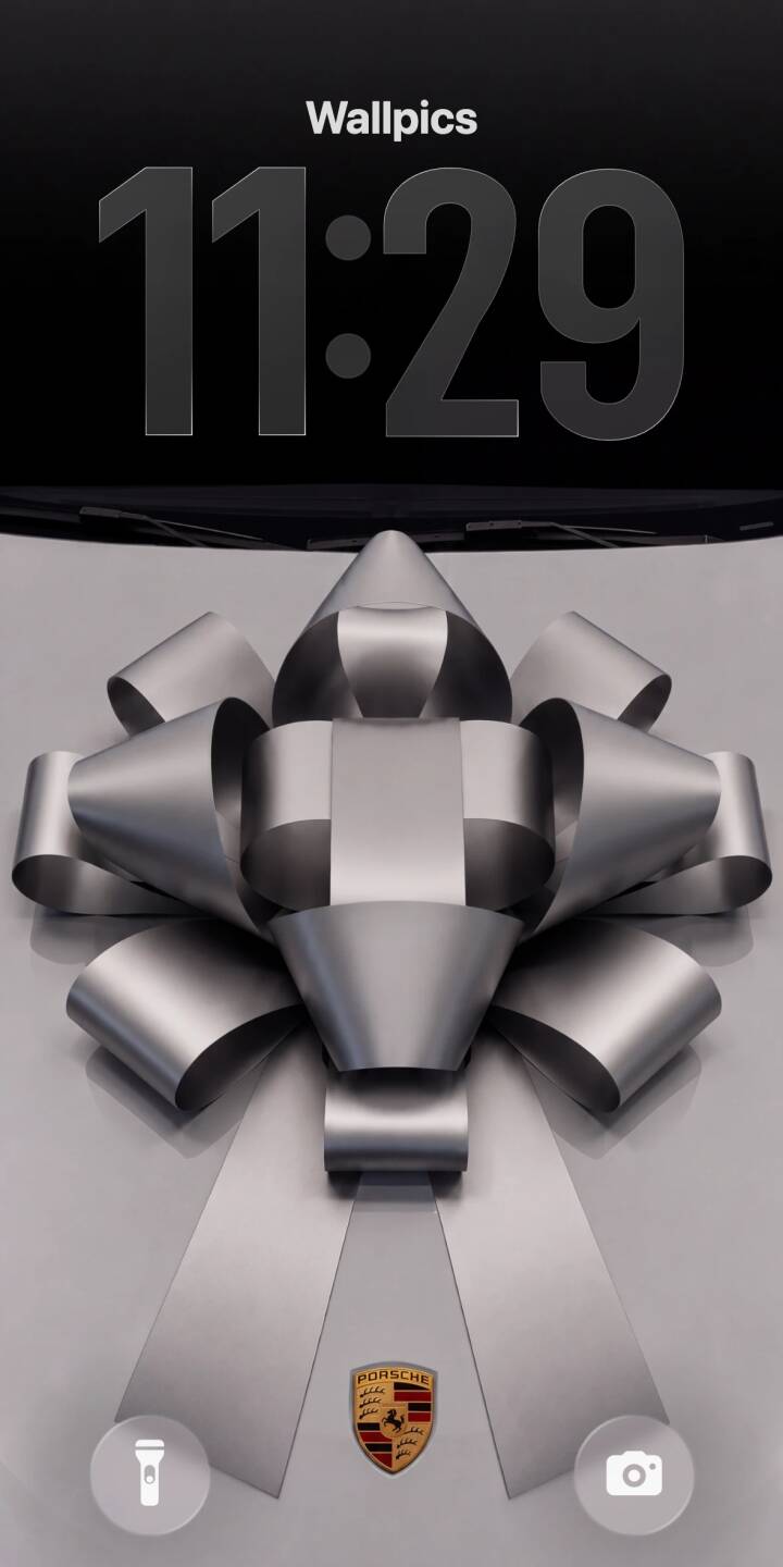 A magnificent silver bow dramatically adorns the hood of a sleek white Porsche, creating an exquisite gift presentation in this striking 4K wallpaper. This stunning automotive wallpaper is a must-have for iPhone users who appreciate luxury and fine craftsmanship. | car iphone porsche luxury wallpaper mobile elegant 4k wallpaper hd wallpaper automotive silver bow gift car A magnificent silver bow dramatically adorns the hood of a sleek white Porsche, creating an exquisite gift presentation in this striking 4K wallpaper. This stunning automotive wallpaper is a must-have for iPhone users who appreciate luxury and fine craftsmanship.