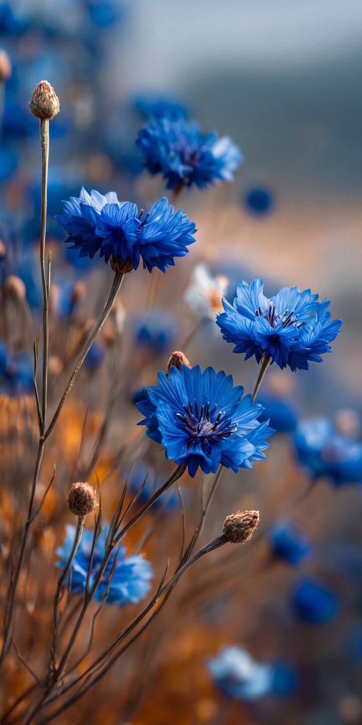 Vibrant blue cornflower petals unfurl beautifully against a warm, soft-focus golden field in this breathtaking 4K wallpaper for your iPhone. This enchanting floral wallpaper is perfect for bringing a touch of nature's tranquility to your device. | iphone nature wallpaper garden vibrant mobile floral 4k wallpaper hd wallpaper blue flowers cornflower Vibrant blue cornflower petals unfurl beautifully against a warm, soft-focus golden field in this breathtaking 4K wallpaper for your iPhone. This enchanting floral wallpaper is perfect for bringing a touch of nature's tranquility to your device.