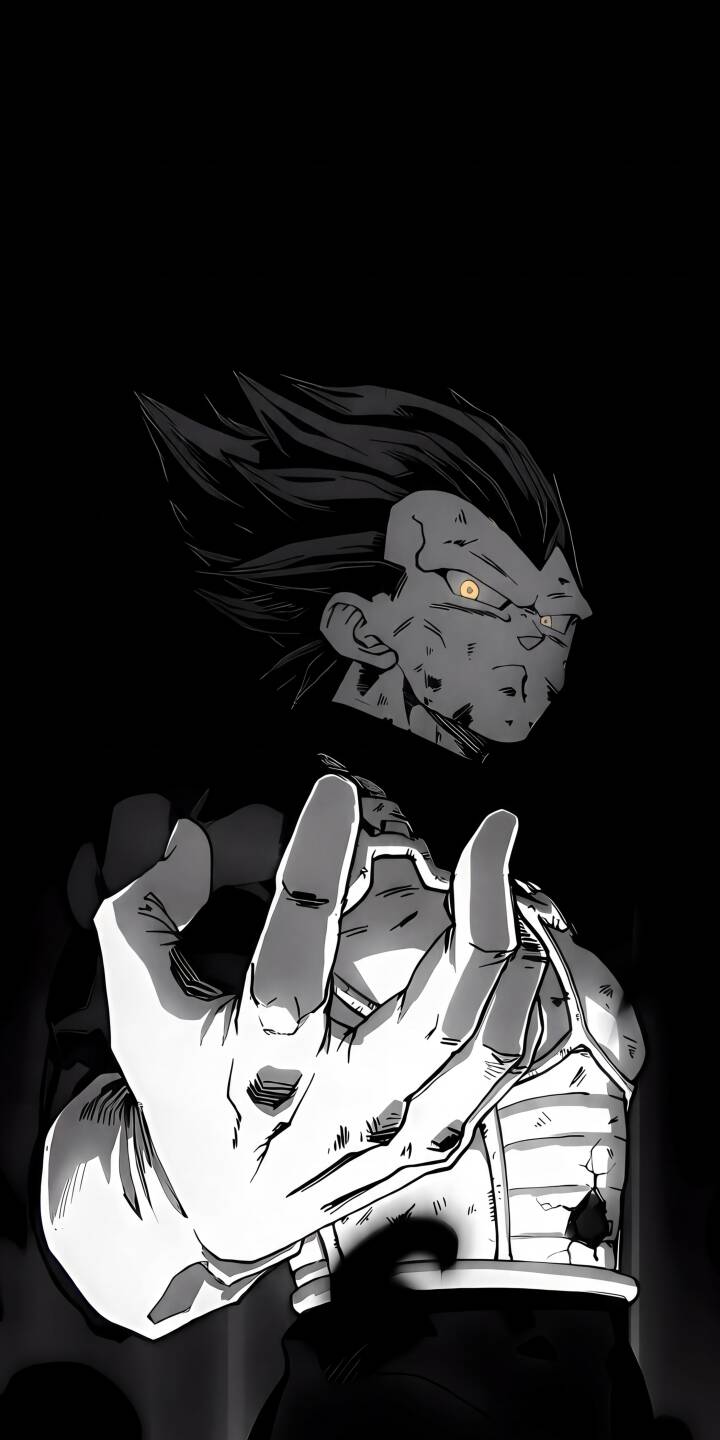 Vegeta's piercing yellow eyes glow menacingly from his battle-scarred face, as his armored hand extends forward in this intense 4K wallpaper. This captivating anime wallpaper is perfect for iPhone users who appreciate the Saiyan Prince's dark determination. | dark anime iphone wallpaper vegeta dbz mobile 4k wallpaper hd wallpaper epic dragon ball saiyan Vegeta's piercing yellow eyes glow menacingly from his battle-scarred face, as his armored hand extends forward in this intense 4K wallpaper. This captivating anime wallpaper is perfect for iPhone users who appreciate the Saiyan Prince's dark determination.