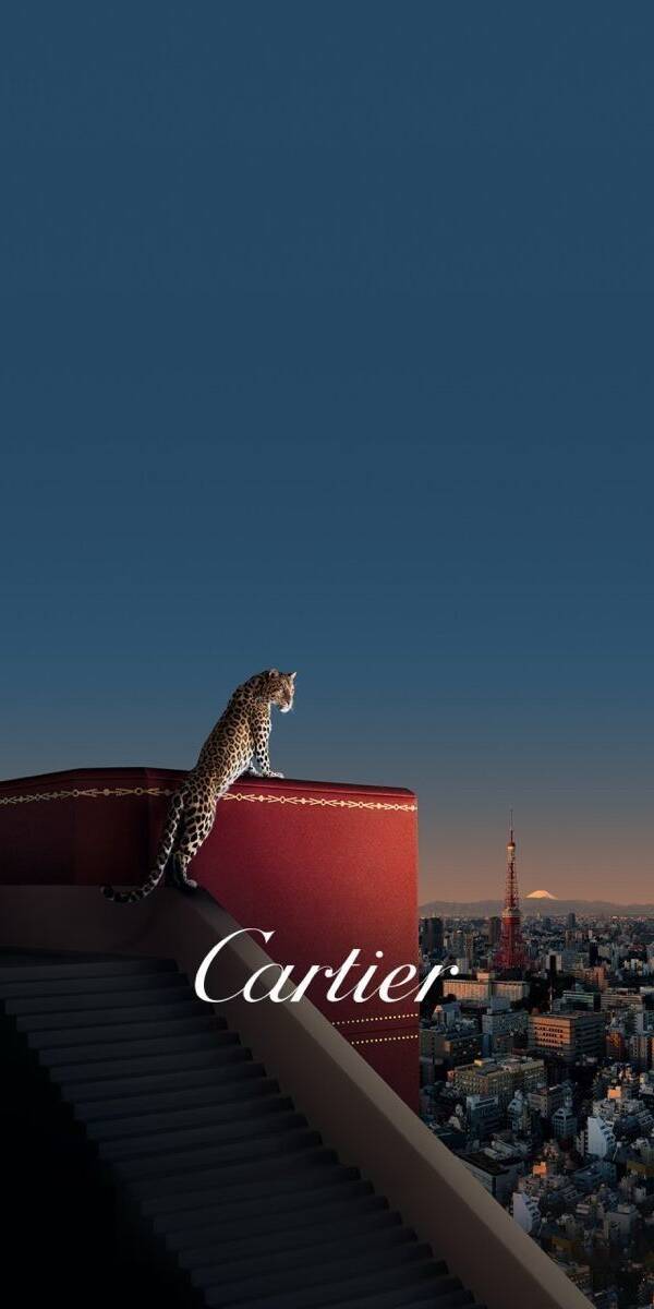 A majestic Cartier Panthère surveys a twilight Tokyo cityscape from a deep red, ornate rooftop, capturing a moment of elegance. This luxurious 4K wallpaper for iPhone brings a sophisticated feline presence to your screen, perfect for a high-end mobile wallpaper. | cartier A majestic Cartier Panthère surveys a twilight Tokyo cityscape from a deep red, ornate rooftop, capturing a moment of elegance. This luxurious 4K wallpaper for iPhone brings a sophisticated feline presence to your screen, perfect for a high-end mobile wallpaper.